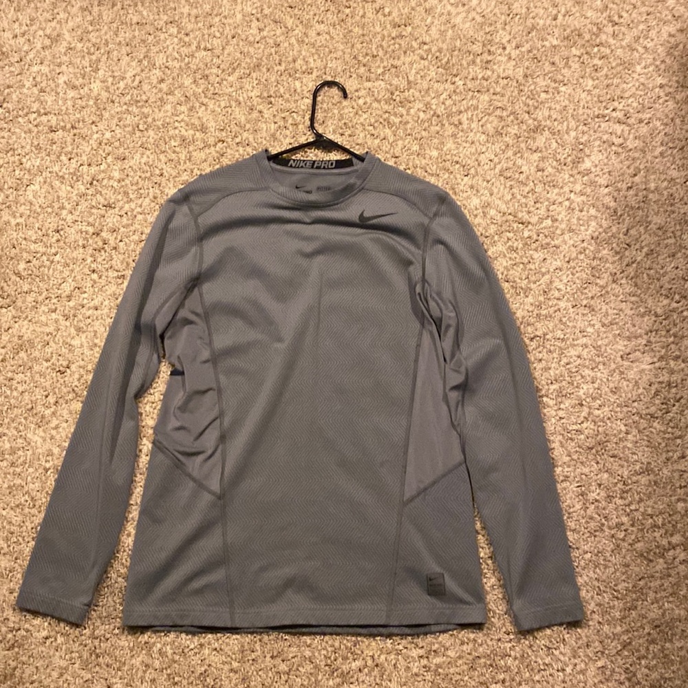 Nike Pro Dri-Fit grey Long Sleeve
